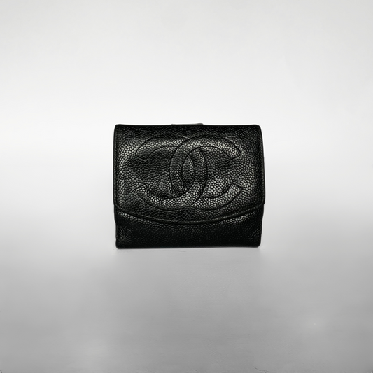 Chanel Chanel Wallet Small Caviar Leather - Wallets - Etoile Luxury Vintage