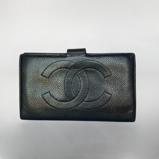Chanel Chanel CC Wallet Caviar Leather - wallet - Etoile Luxury Vintage