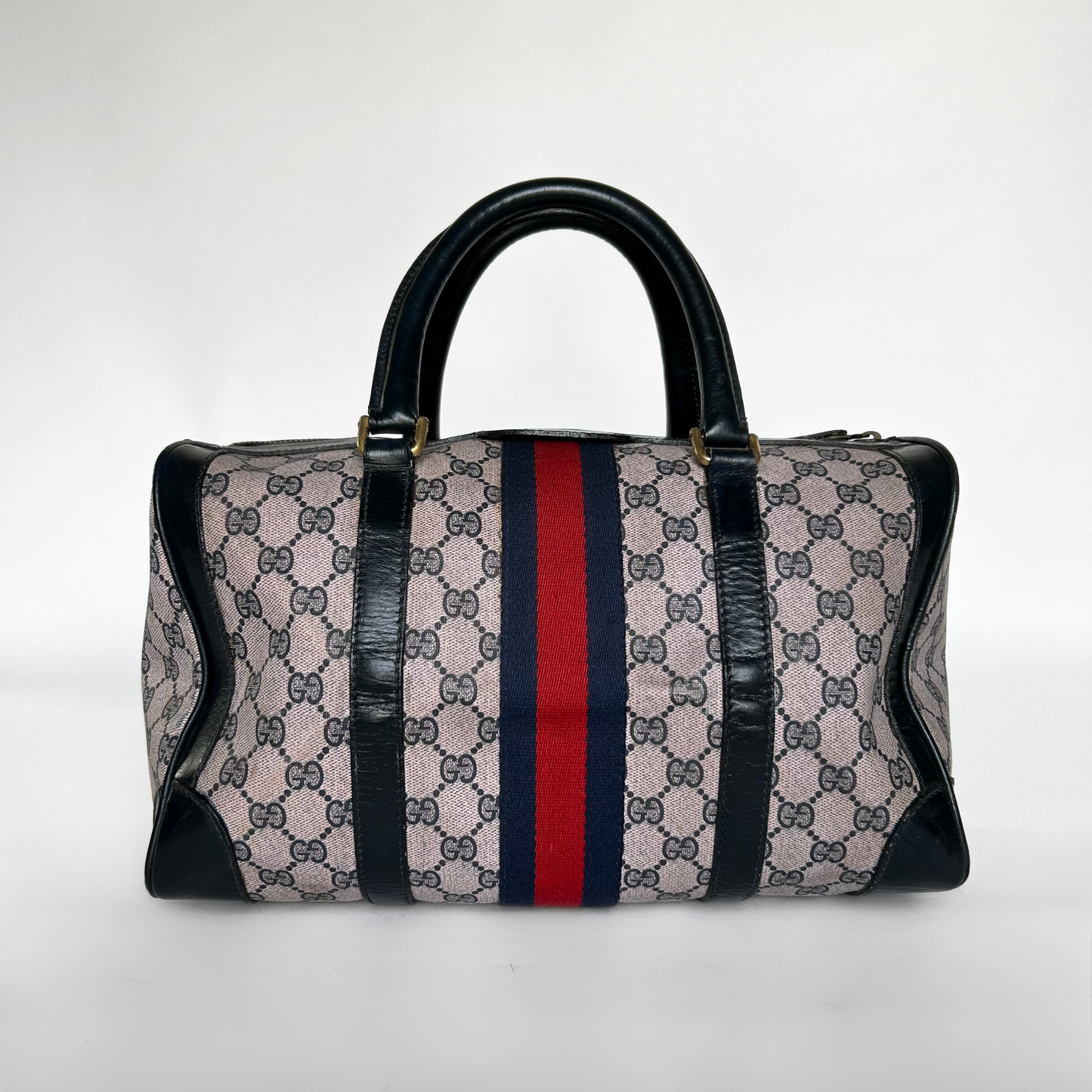 Gucci Gucci Boston Bag Monogram Canvas - Handbags - Etoile Luxury Vintage