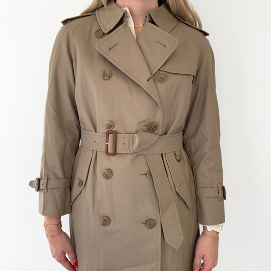 Burberry Burberry Trench Coat Cotton - Clothing - Etoile Luxury Vintage