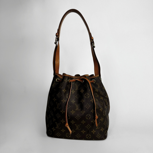 Louis Vuitton Petit Noé on a white background