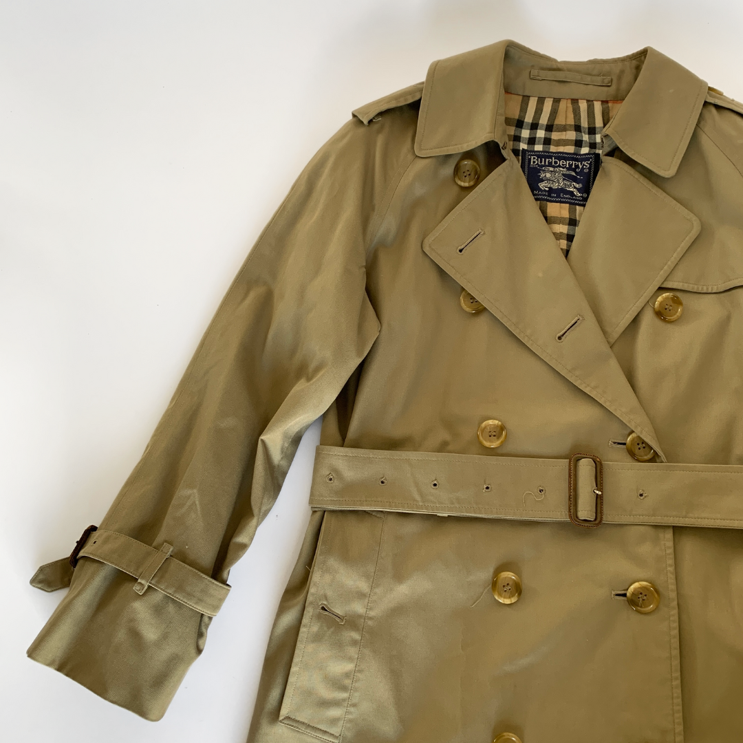 Burberry Burberry Trench Coat Cotton - Clothing - Etoile Luxury Vintage