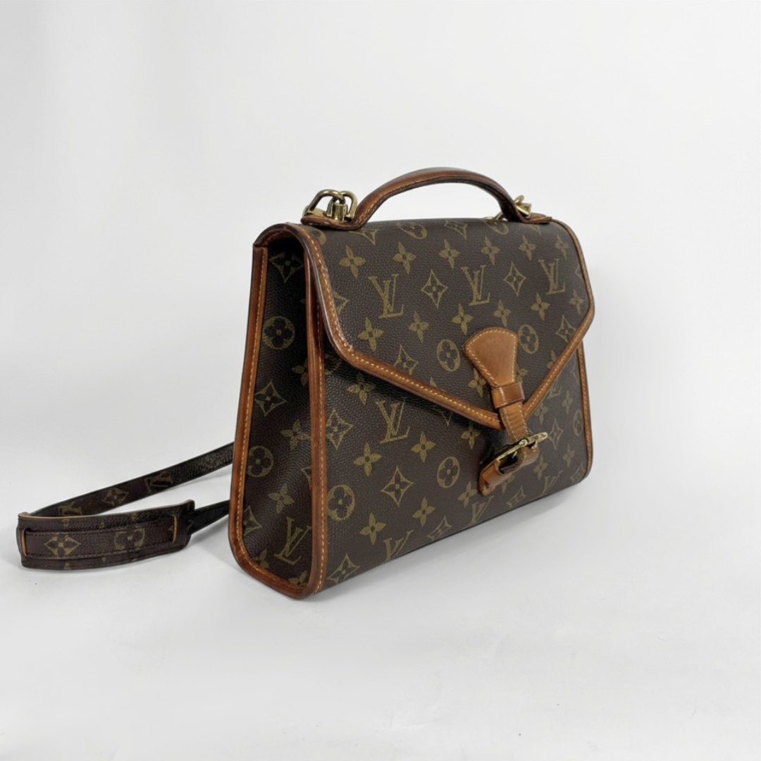 Louis Vuitton Bel Air Bandoulière Monogram Canvas on a white background