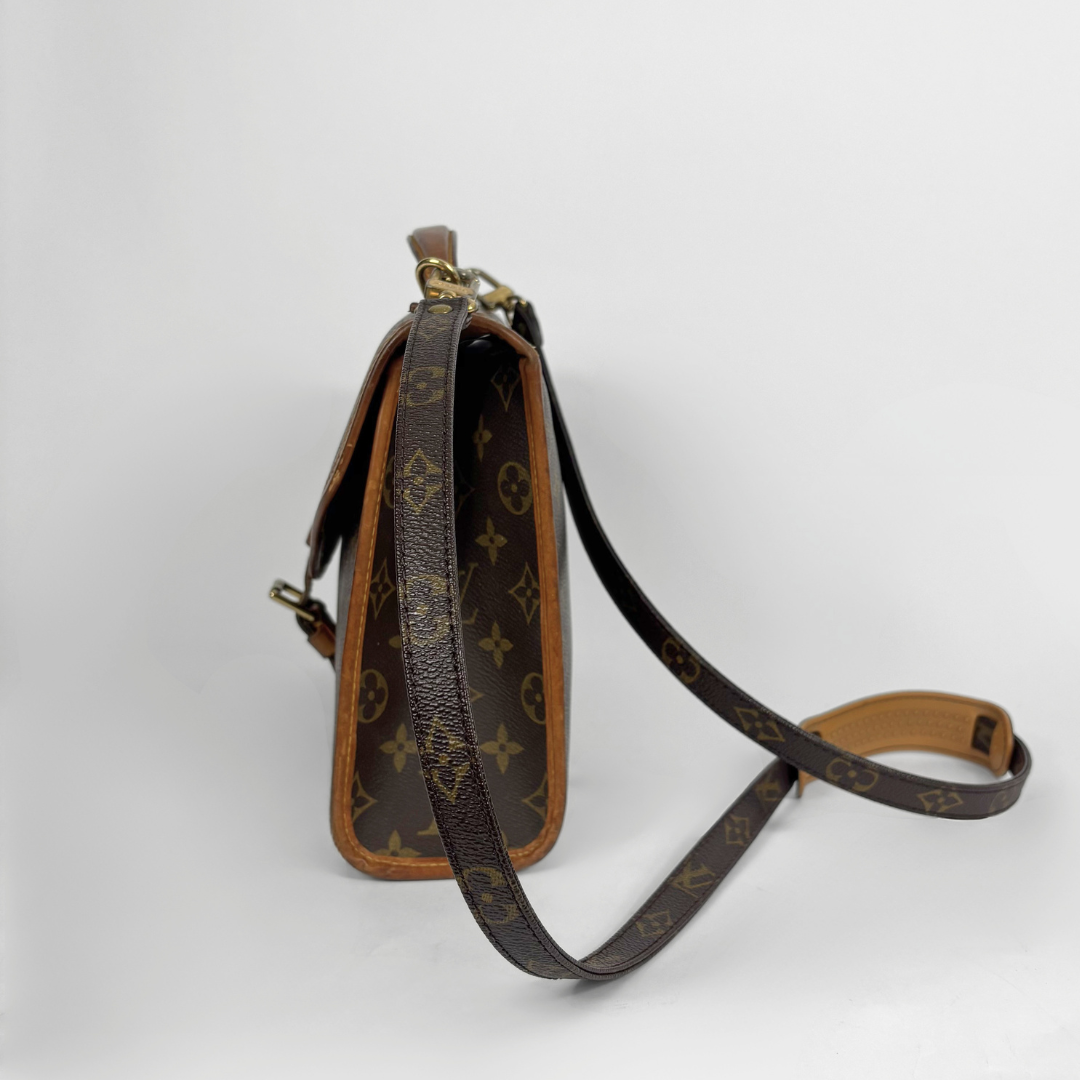 Louis Vuitton Bel Air Bandoulière Monogram Canvas on a white background