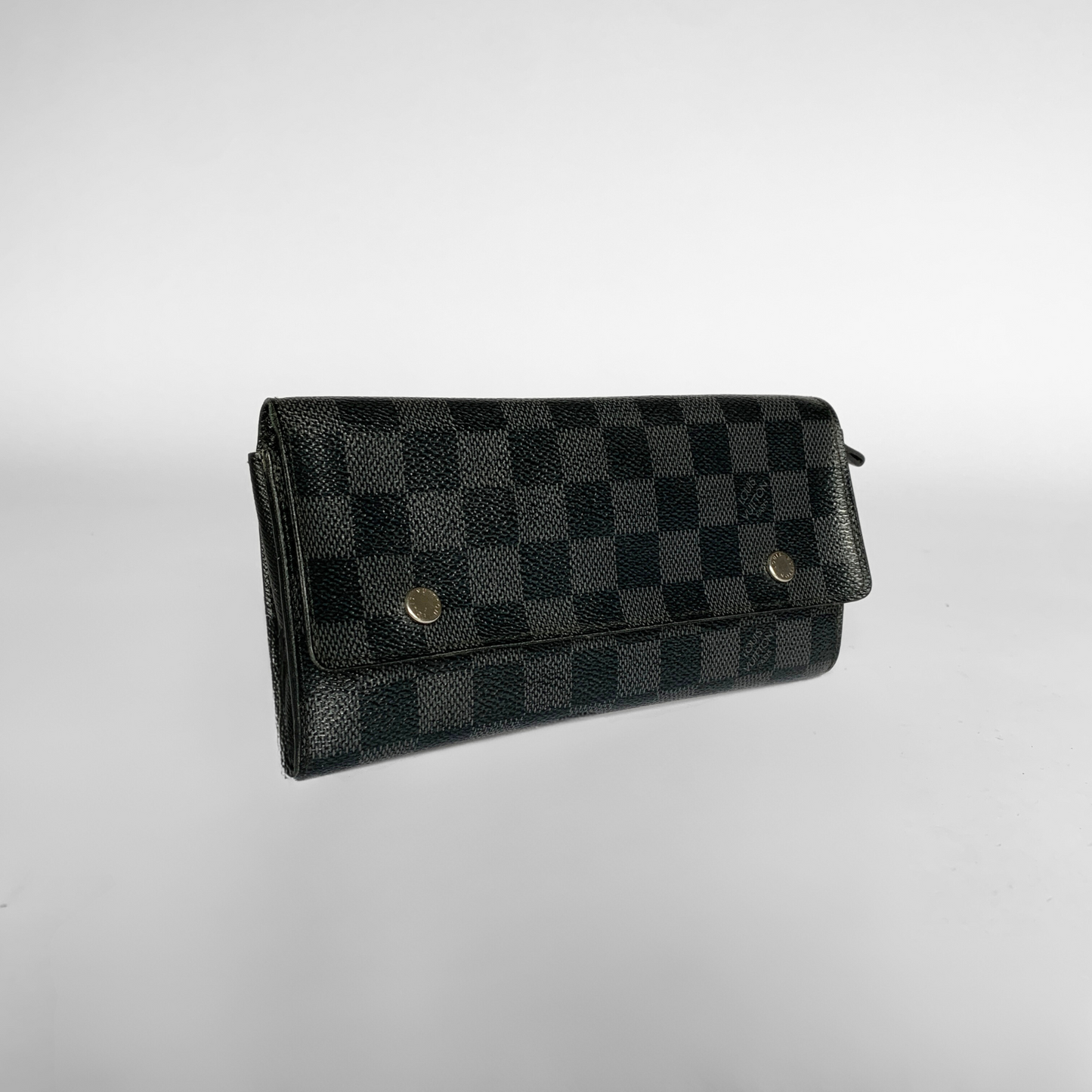 Louis Vuitton Wallet Damier Graphite Canvas