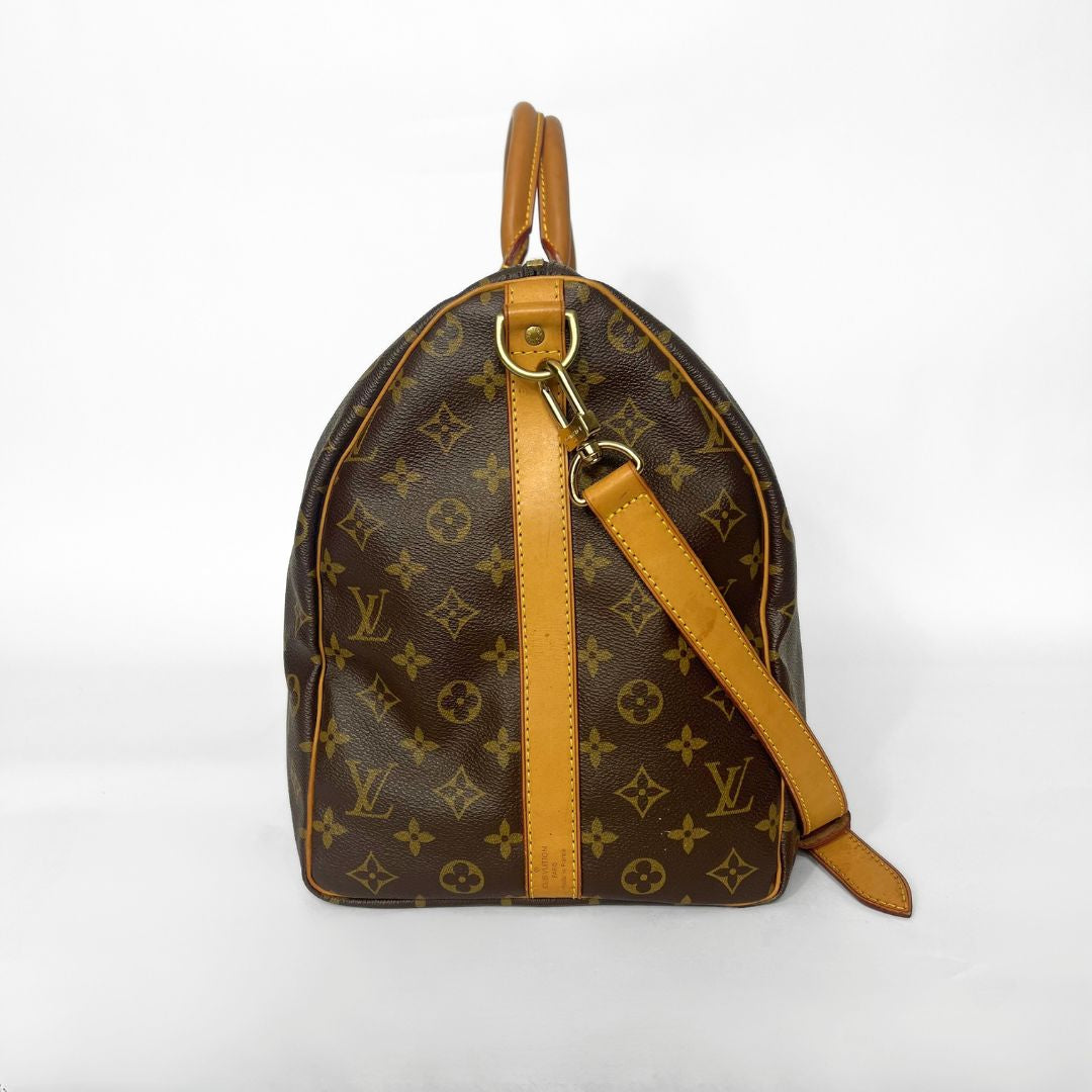 Louis Vuitton Keepall 50 with Bandouli&egrave;re Monogram Canvas - Travel bags - Etoile Luxury Vintage