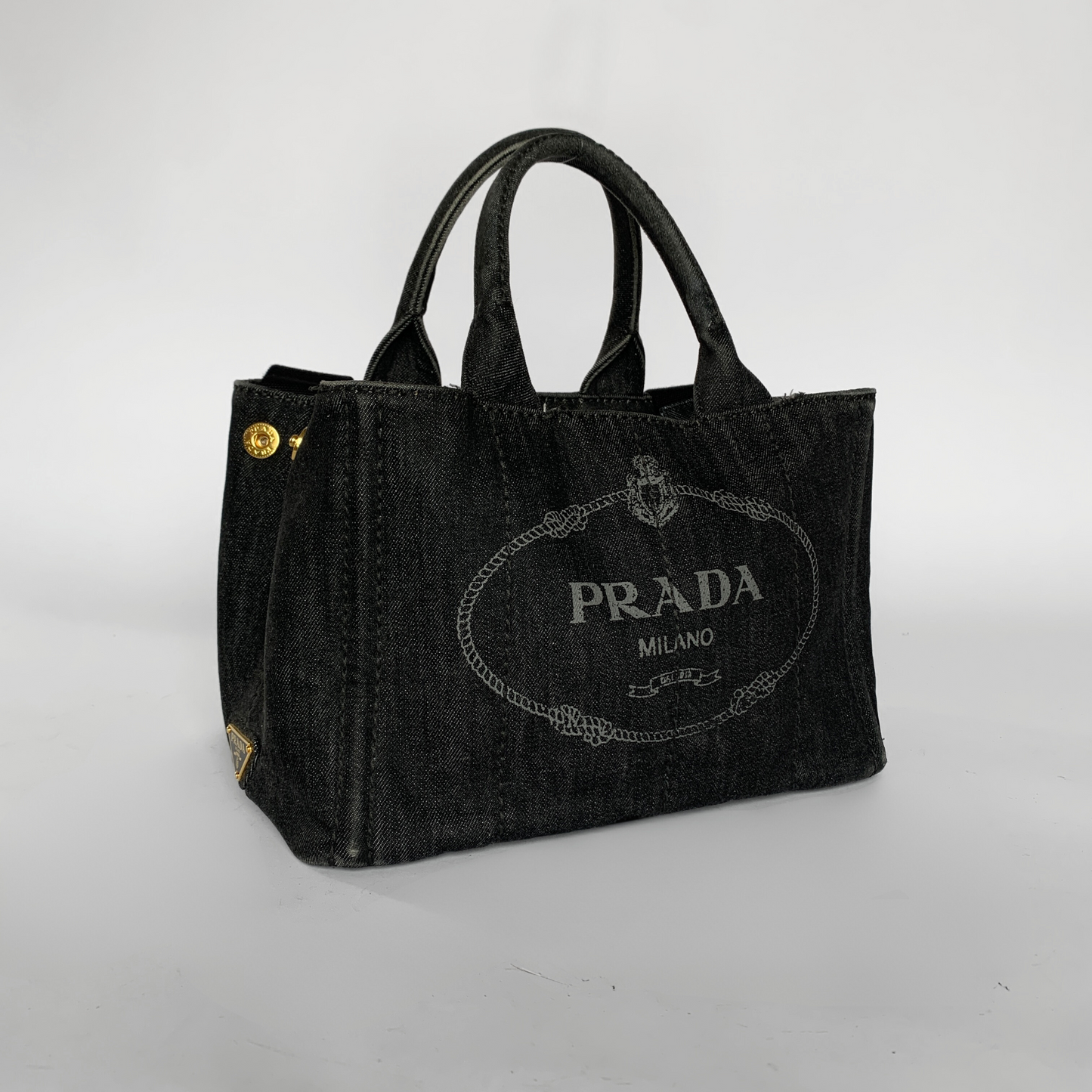 Prada Prada Tote Bag Denim - Handbags - Etoile Luxury Vintage