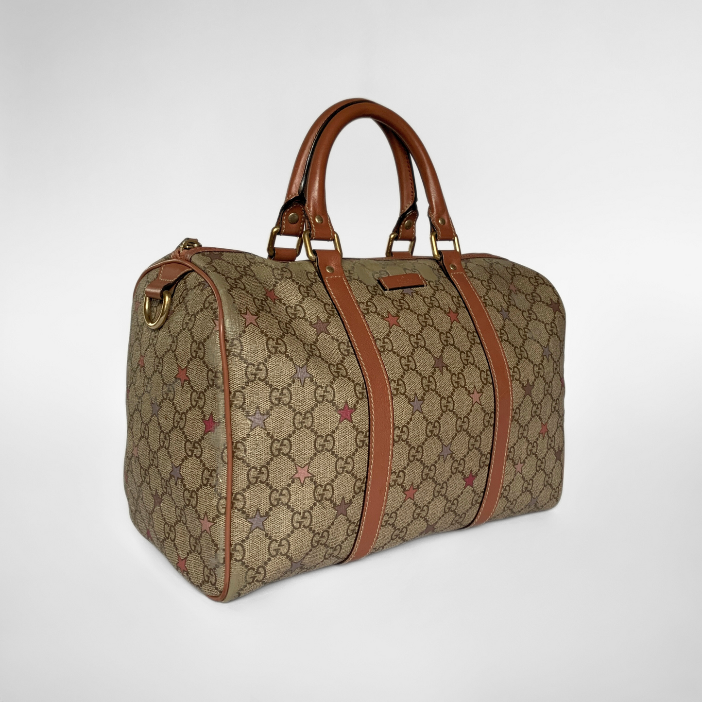 Gucci Bowling Handbag Monogram PVC