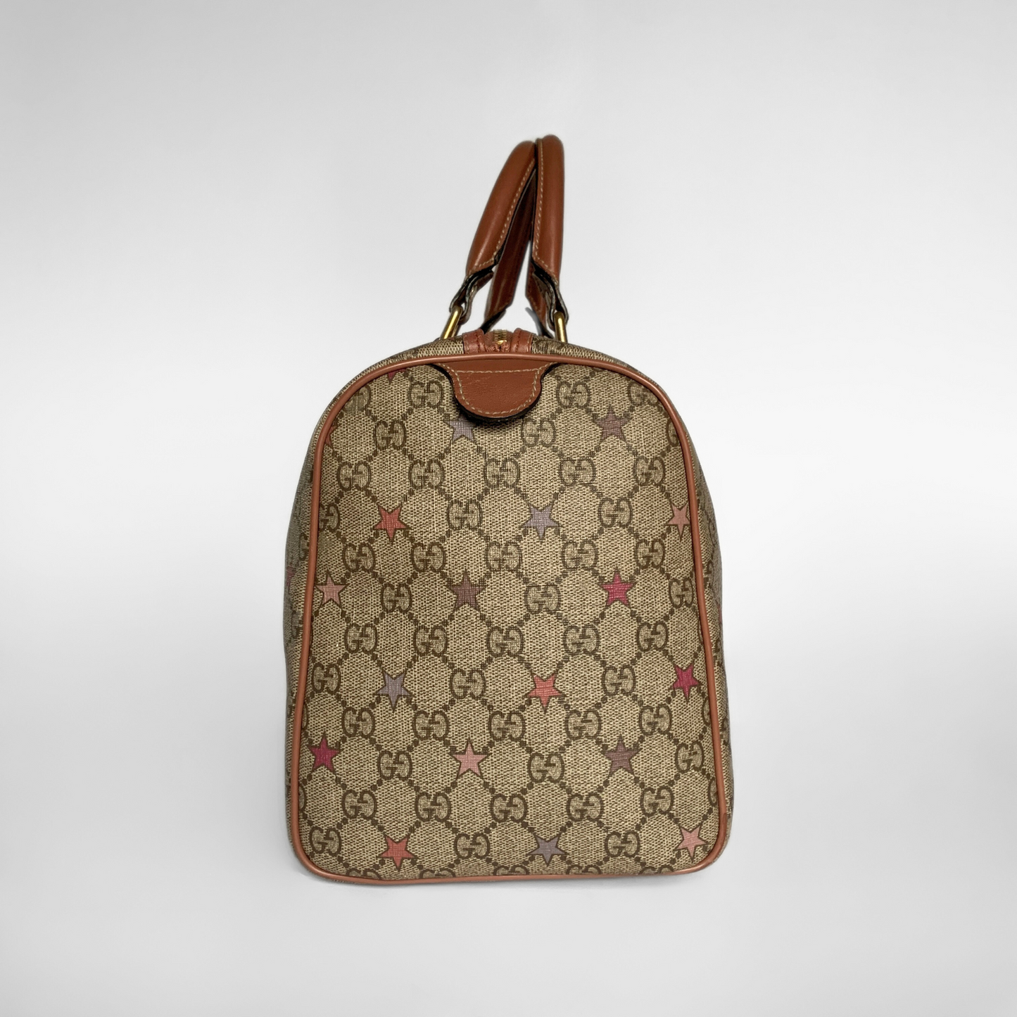 Gucci Bowling Handbag Monogram PVC