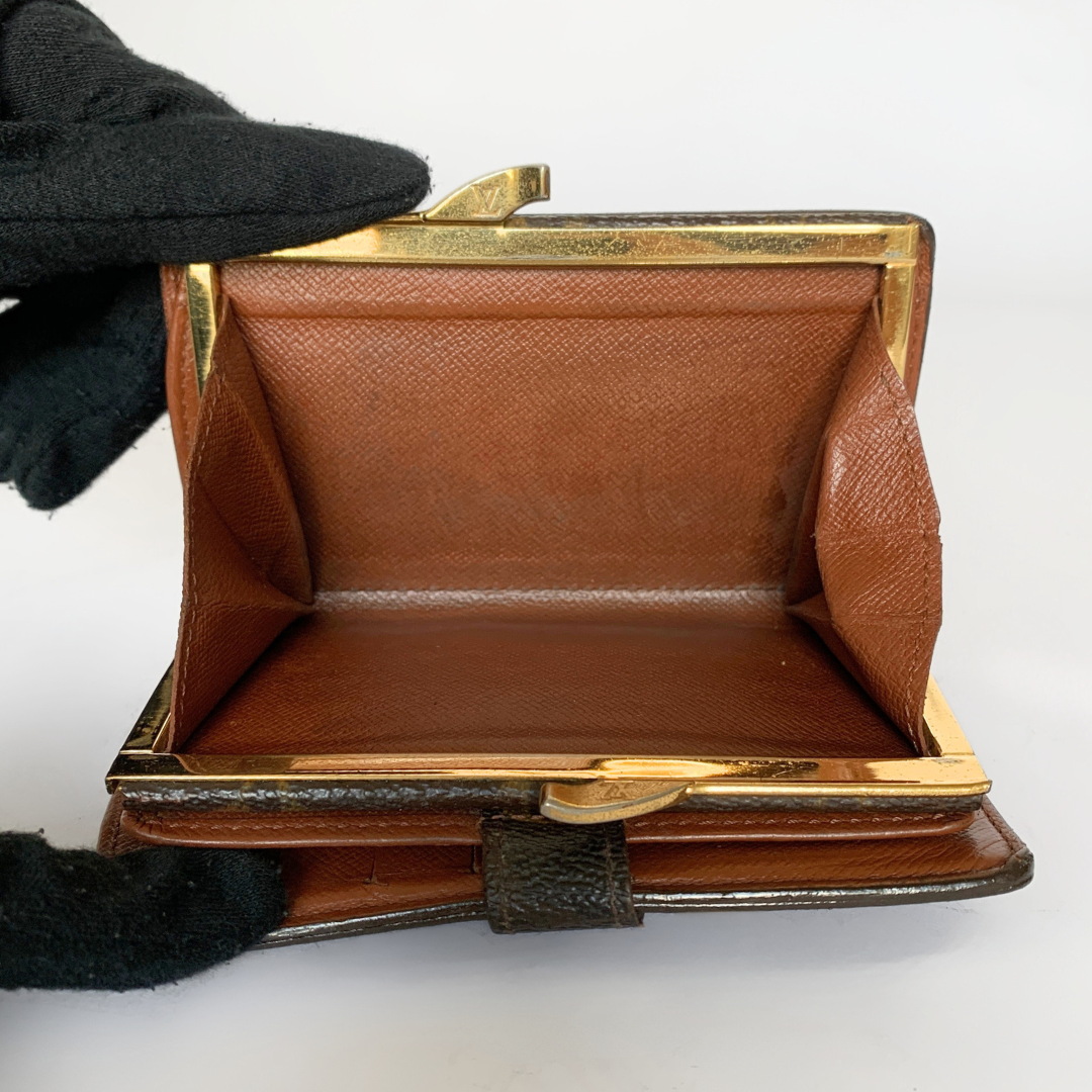 Louis Vuitton Clip Wallet Monogram Canvas
