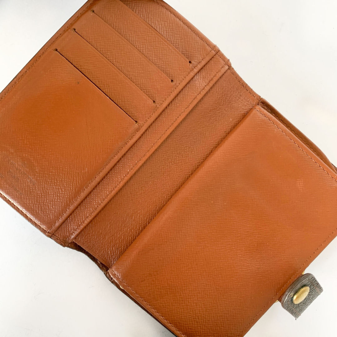 Louis Vuitton Clip Wallet Monogram Canvas