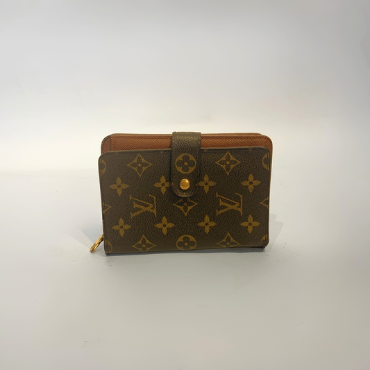 Louis Vuitton Wallet Zipper Large Monogram Canvas
