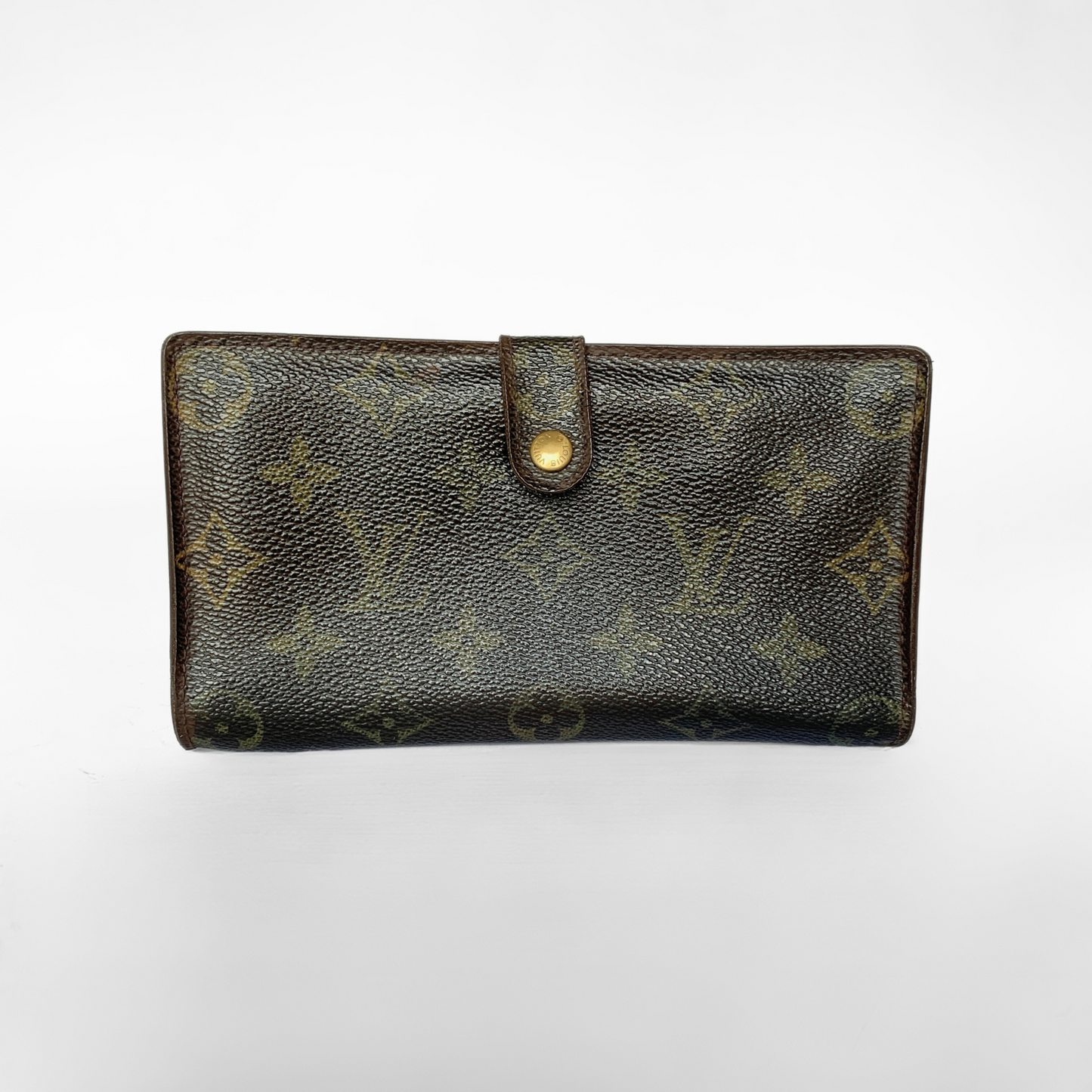 Louis Vuitton Clip Wallet Large Monogram Canvas