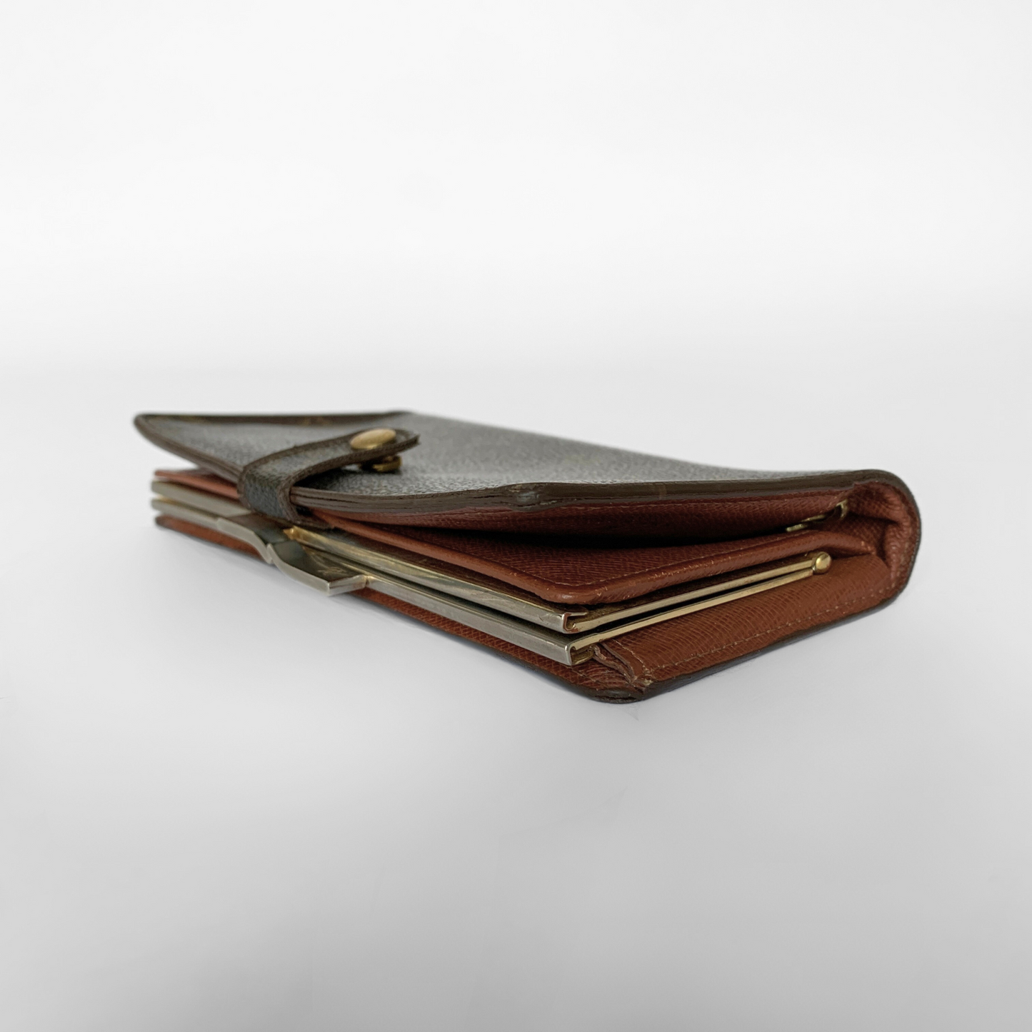 Louis Vuitton Clip Wallet Large Monogram Canvas