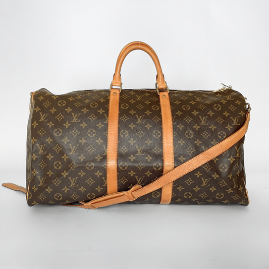 Louis Vuitton Keepall 55 Bandoulière Monogram Canvas