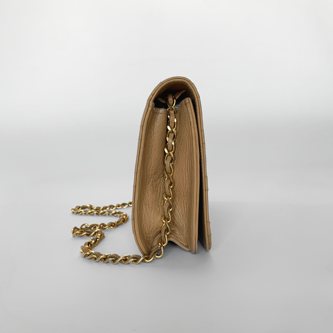 Chanel Single Flap Bag Lambskin Leather