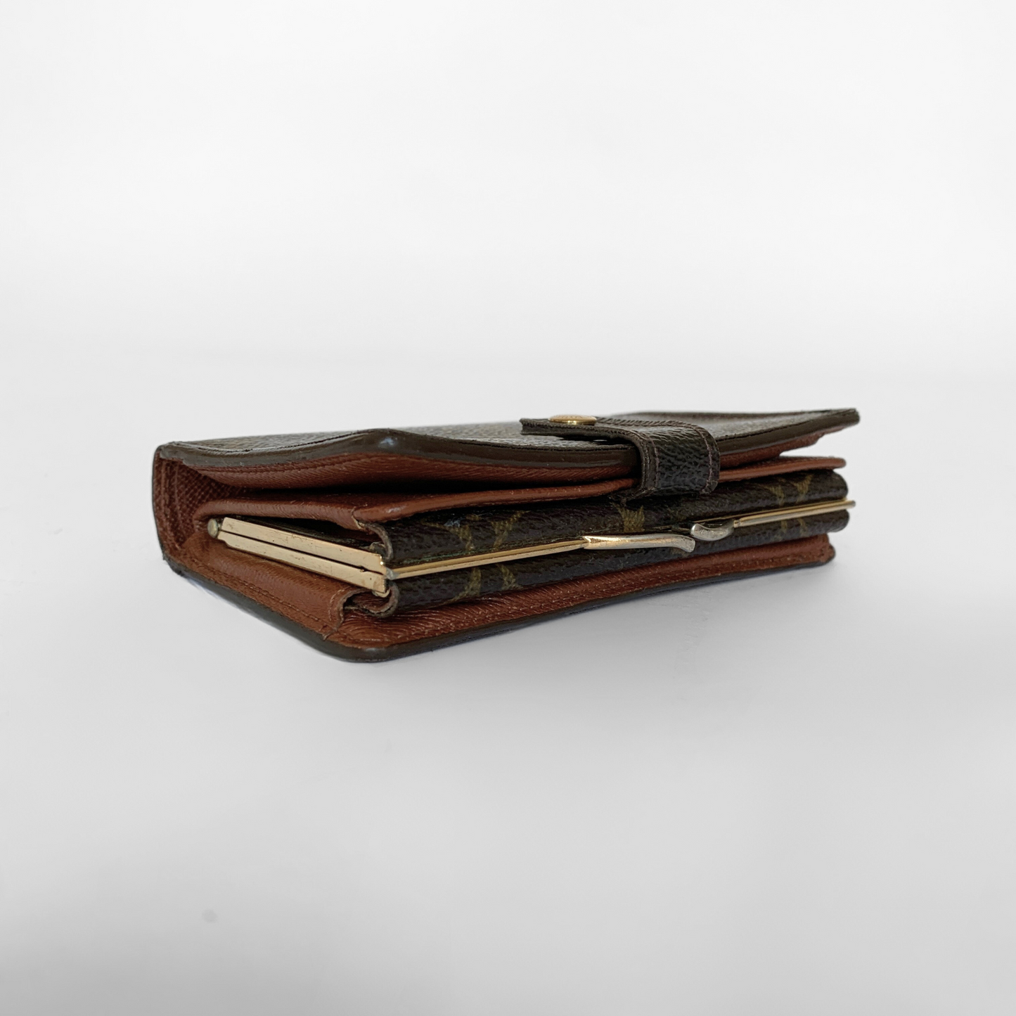 Louis Vuitton Clip Wallet Monogram Canvas