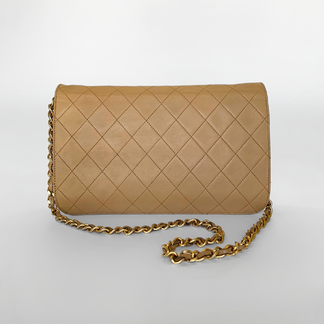 Chanel Single Flap Bag Lambskin Leather