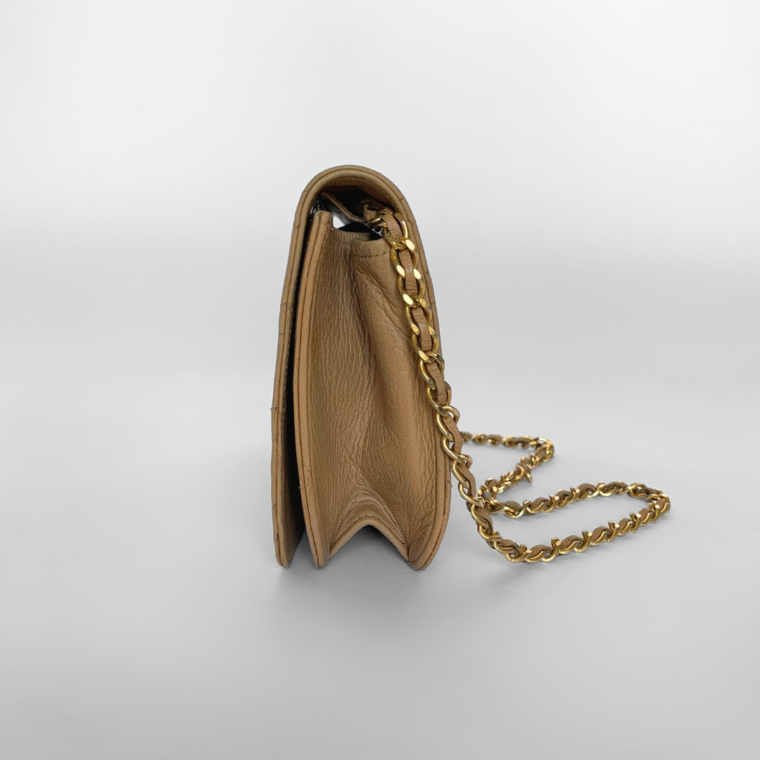 Chanel Single Flap Bag Lambskin Leather