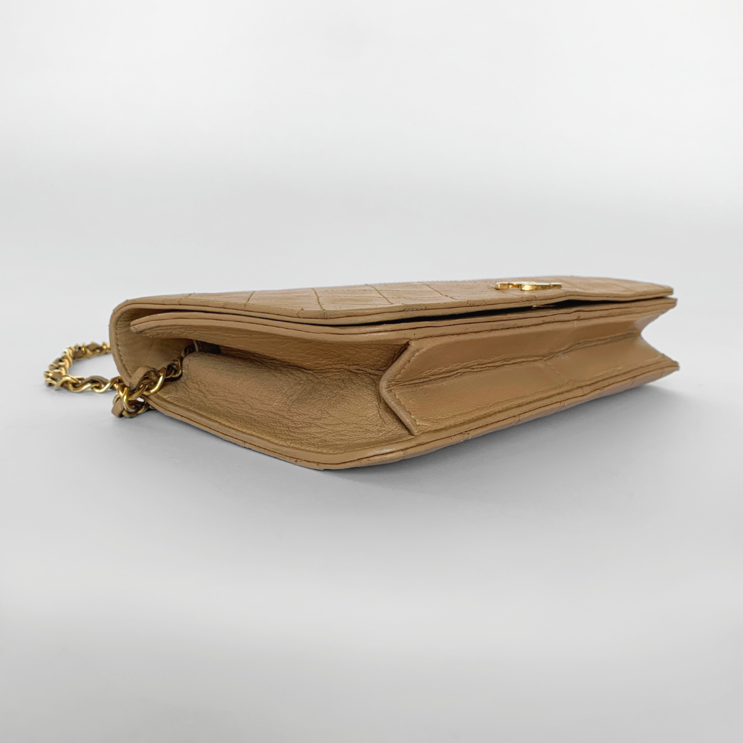 Chanel Single Flap Bag Lambskin Leather