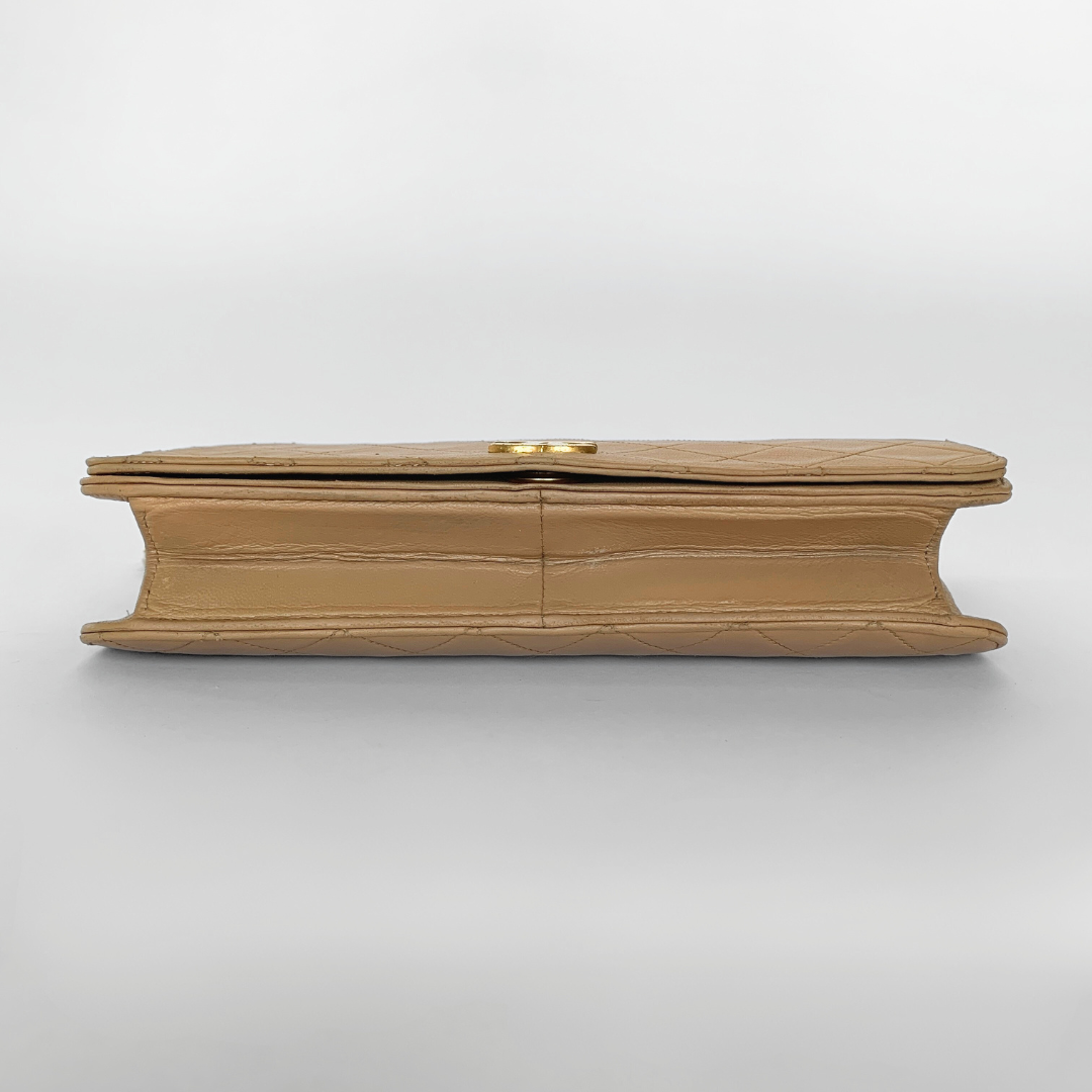 Chanel Single Flap Bag Lambskin Leather