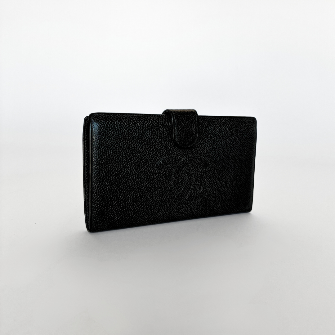 Chanel Wallet Large Caviar Leather