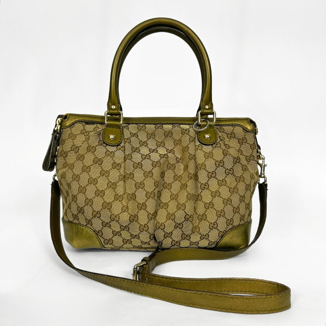 Gucci Gucci GG Canvas Satchel - Crossbody bags - Etoile Luxury Vintage