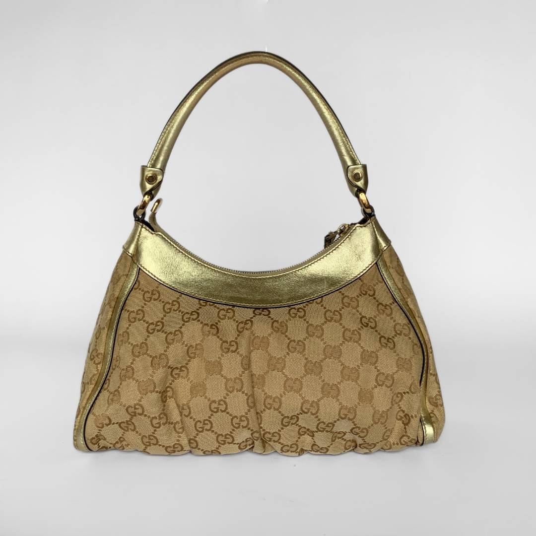 Gucci Gucci Abbey D-Ring Shoulderbag Monogram Fabric - Shoulder bags - Etoile Luxury Vintage