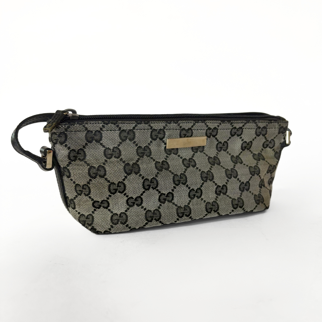 Gucci Boat Pochette Monogram Canvas