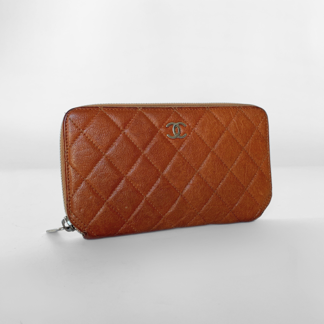 Chanel Chanel Zipper Wallet Leather - Wallets - Etoile Luxury Vintage