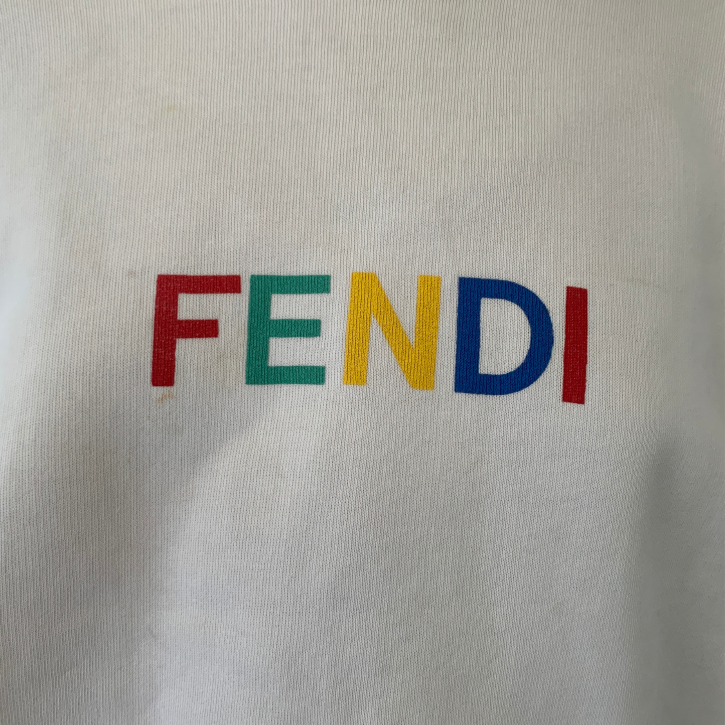 Fendi Fendi Sweater Multicolor Cotton - Clothing - Etoile Luxury Vintage