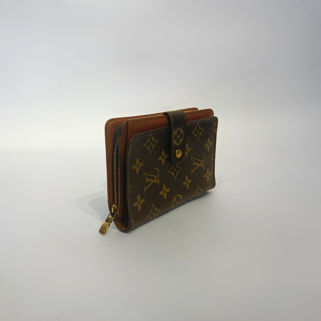 Louis Vuitton Wallet Zipper Large Monogram Canvas