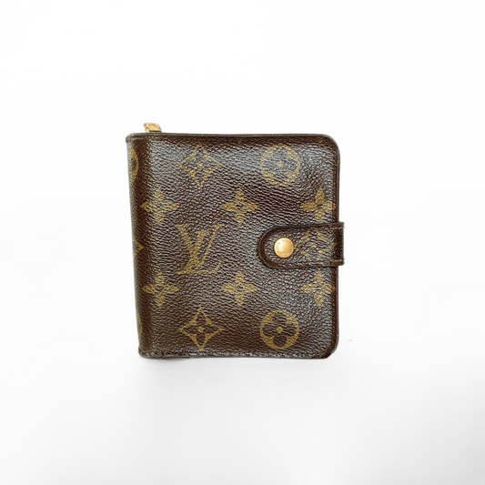 Louis Vuitton Zipper Wallet Monogram Canvas