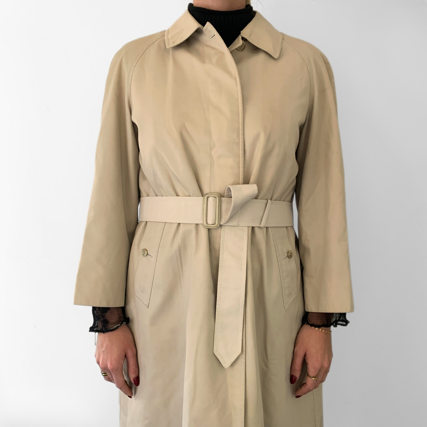 Burberry Burberry Trench Coat Cotton - Coats - Etoile Luxury Vintage