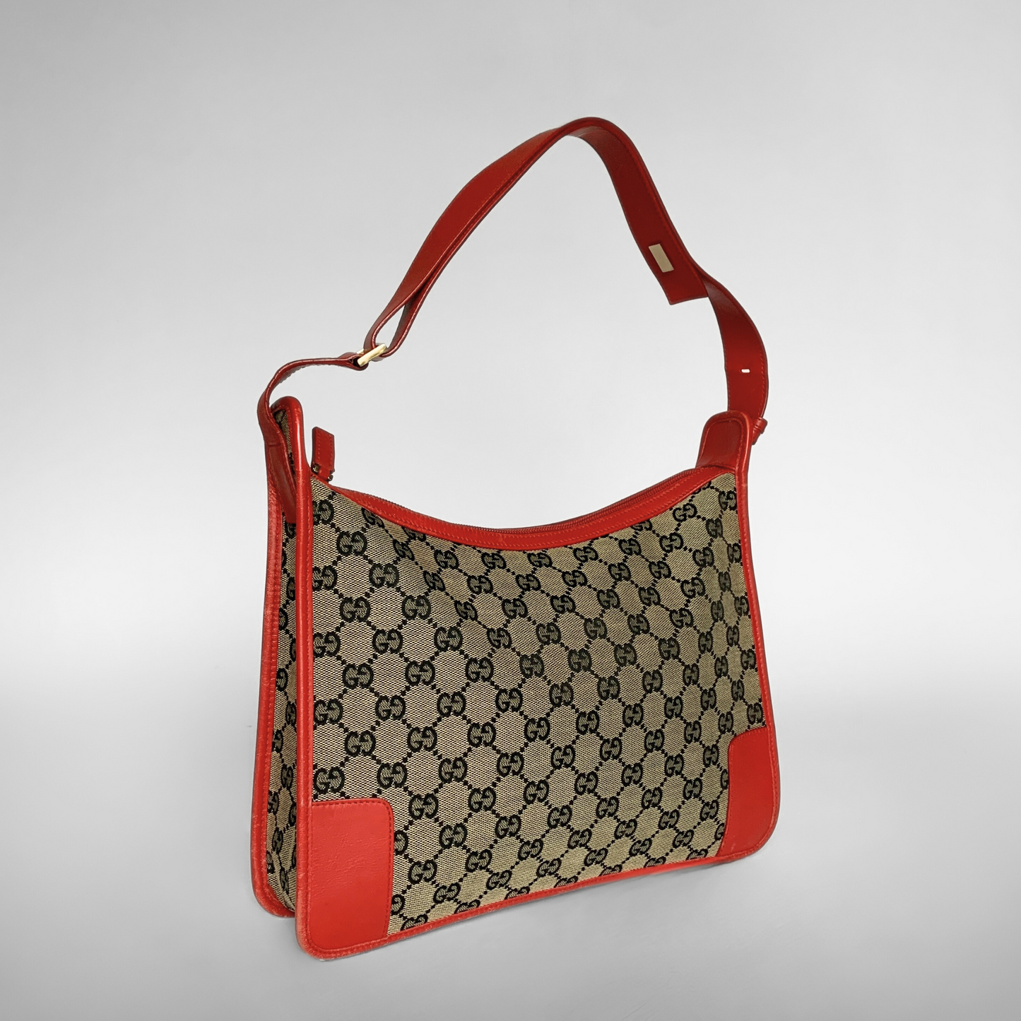 Gucci Gucci Shoulder Bag Monogram Canvas - Shoulder Bag - Etoile Luxury Vintage