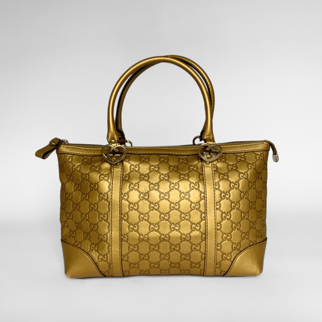 Gucci Gucci Shopper Monogram Leather - Shoppers - Etoile Luxury Vintage