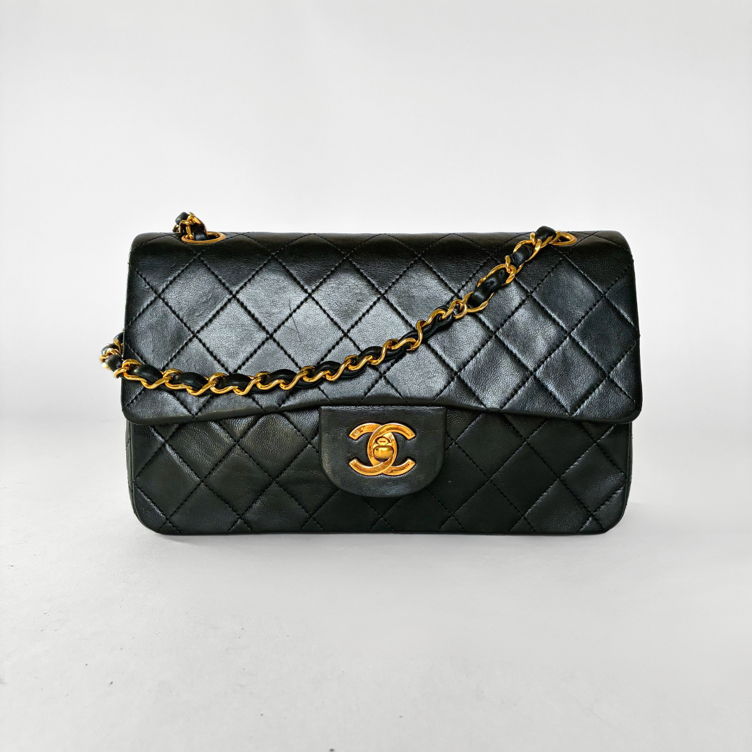 Chanel Classic Flap Bag Small Lambskin Leather
