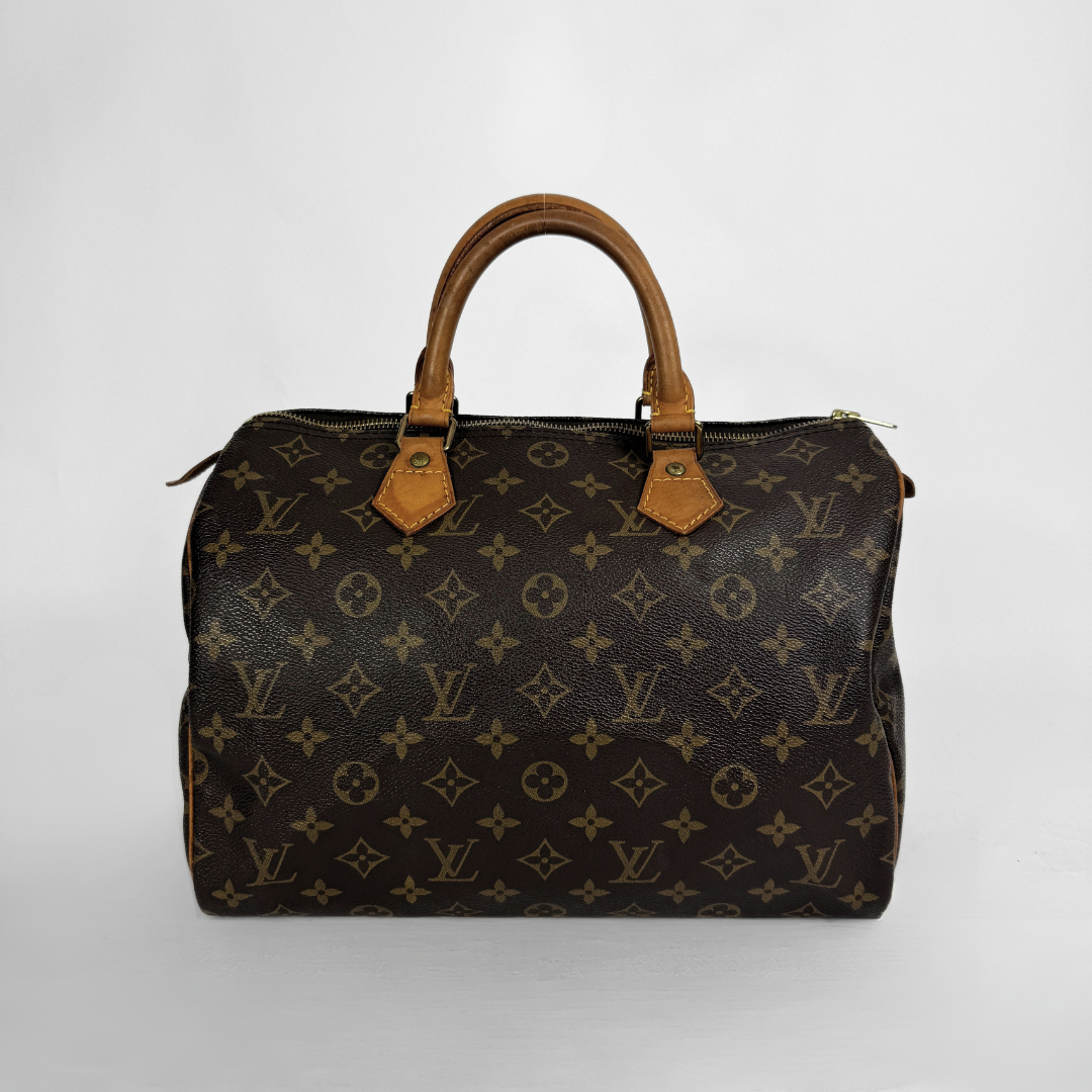 Louis Vuitton Speedy 30 on a white background