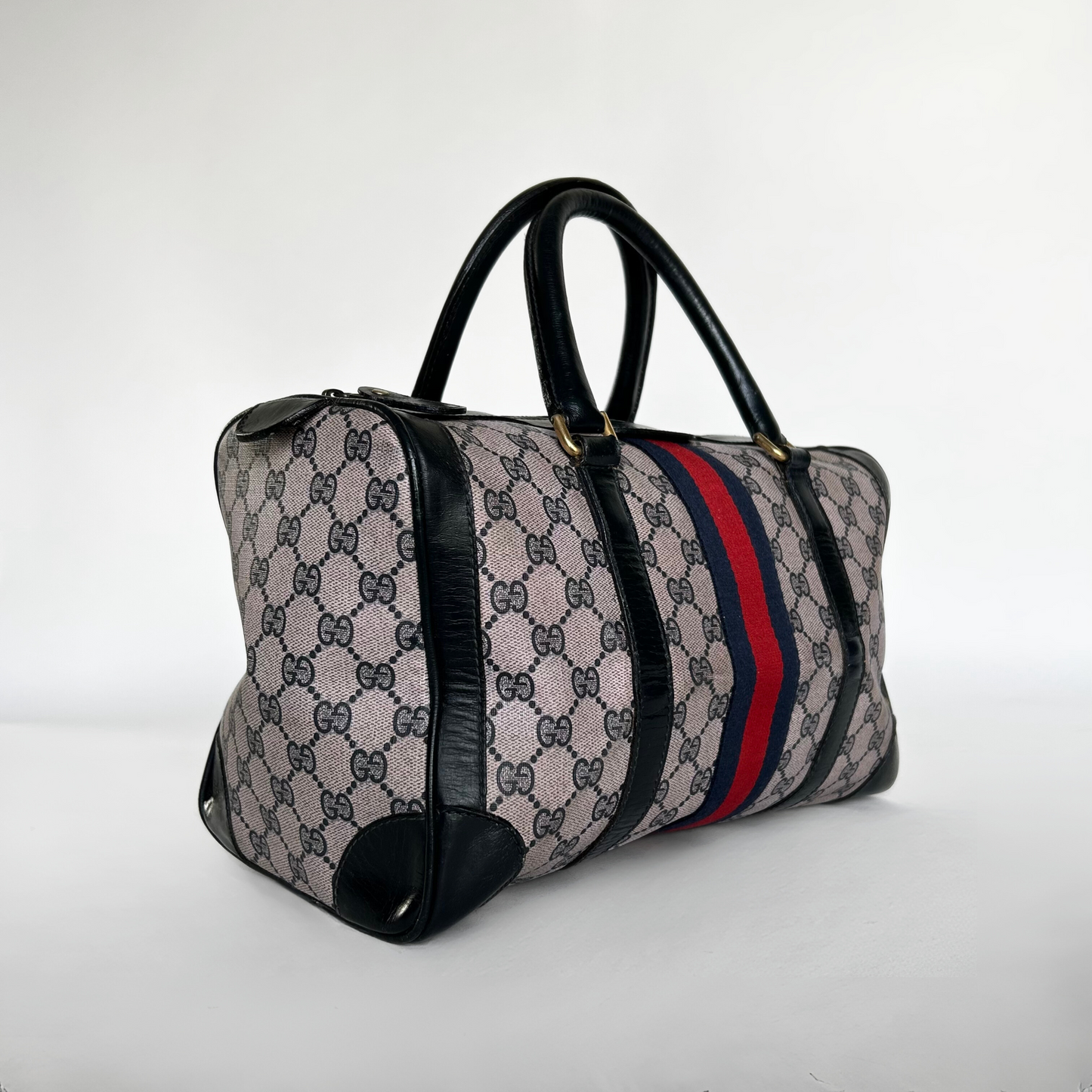 Gucci Gucci Boston Bag Monogram Canvas - Handbags - Etoile Luxury Vintage