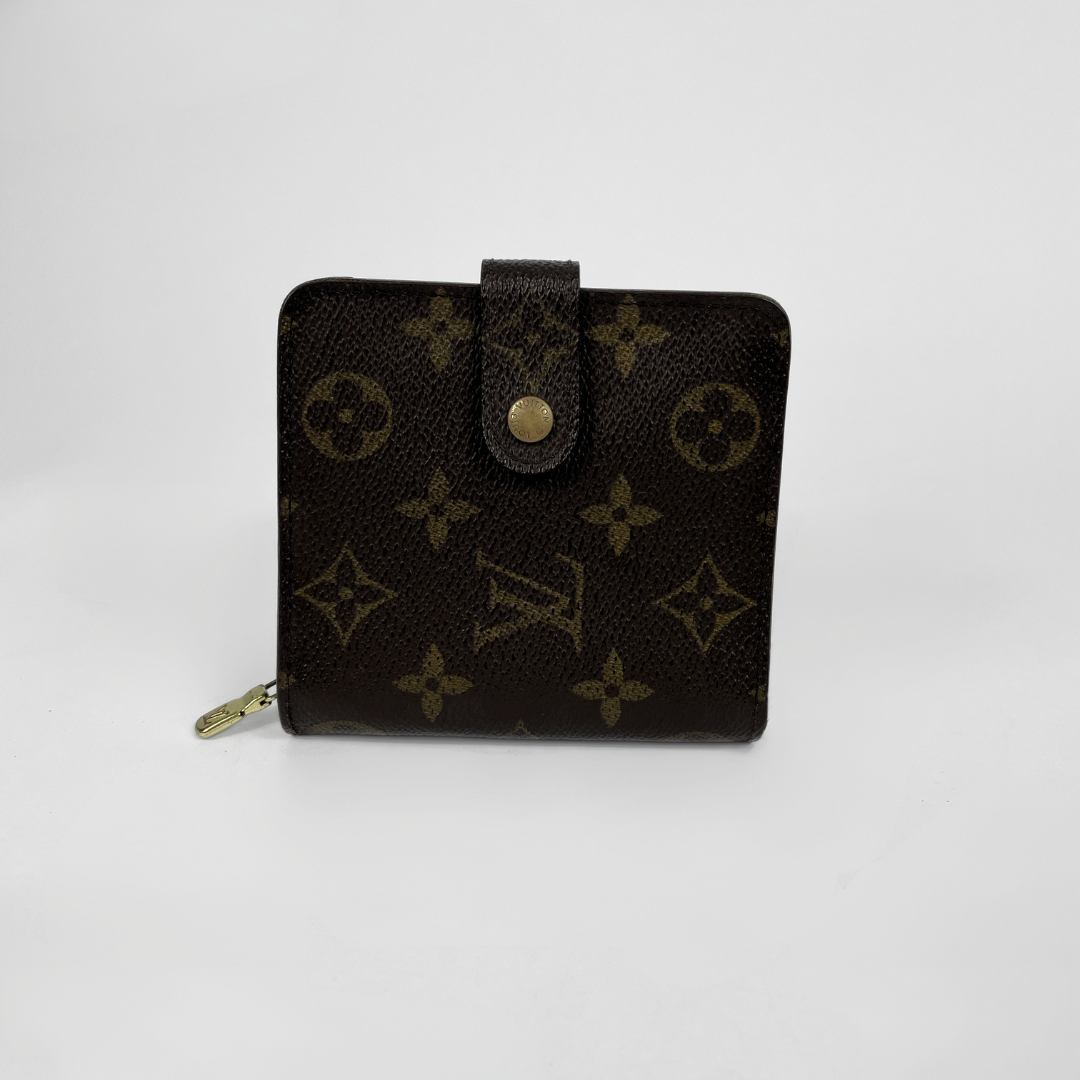 Louis Vuitton Zipper Wallet on a white background