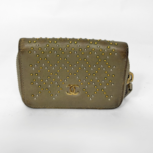 Chanel wallet zipper