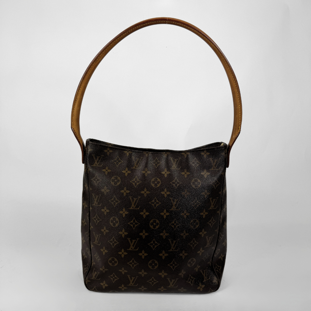 Louis Vuitton Looping GM Monogram Canvas on a white background