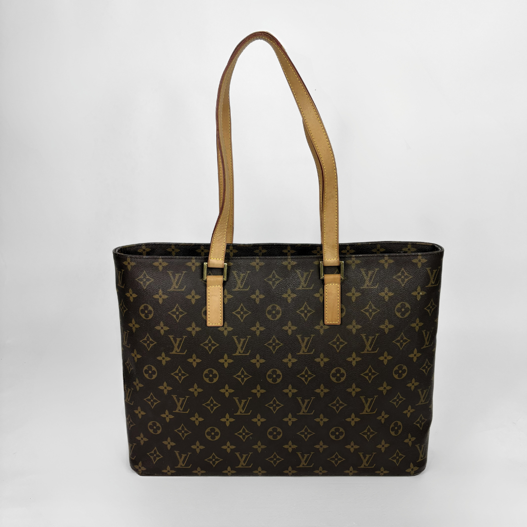 Louis Vuitton Luco Monogram Canvas on a white background