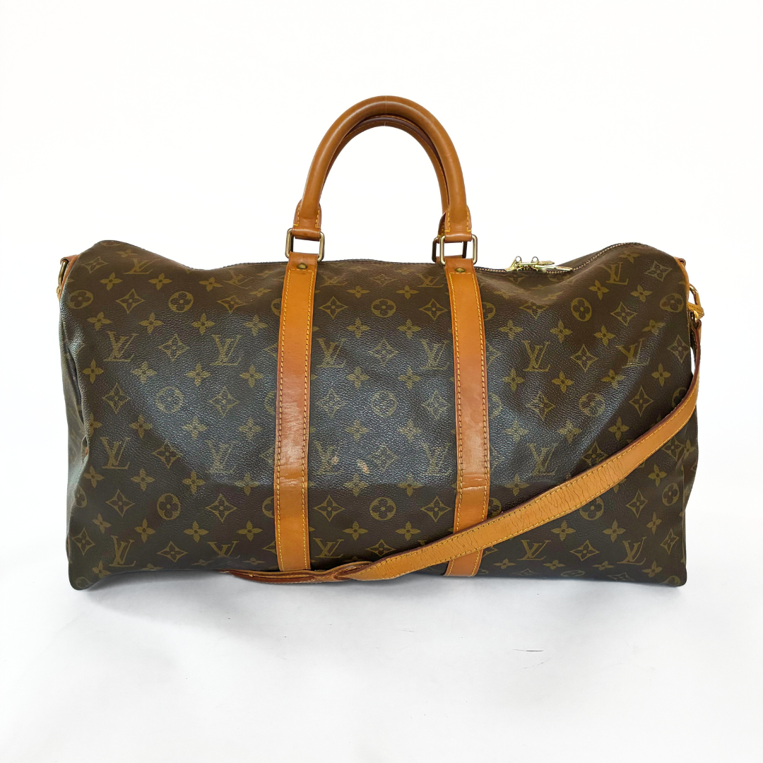 Louis Vuitton Keepall 50 Bandoulière Monogram Canvas