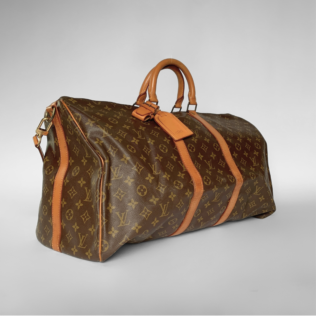 Louis Vuitton Louis Vuitton Keepall 55 Bandouli&egrave;re Canvas - Handbags - Etoile Luxury Vintage