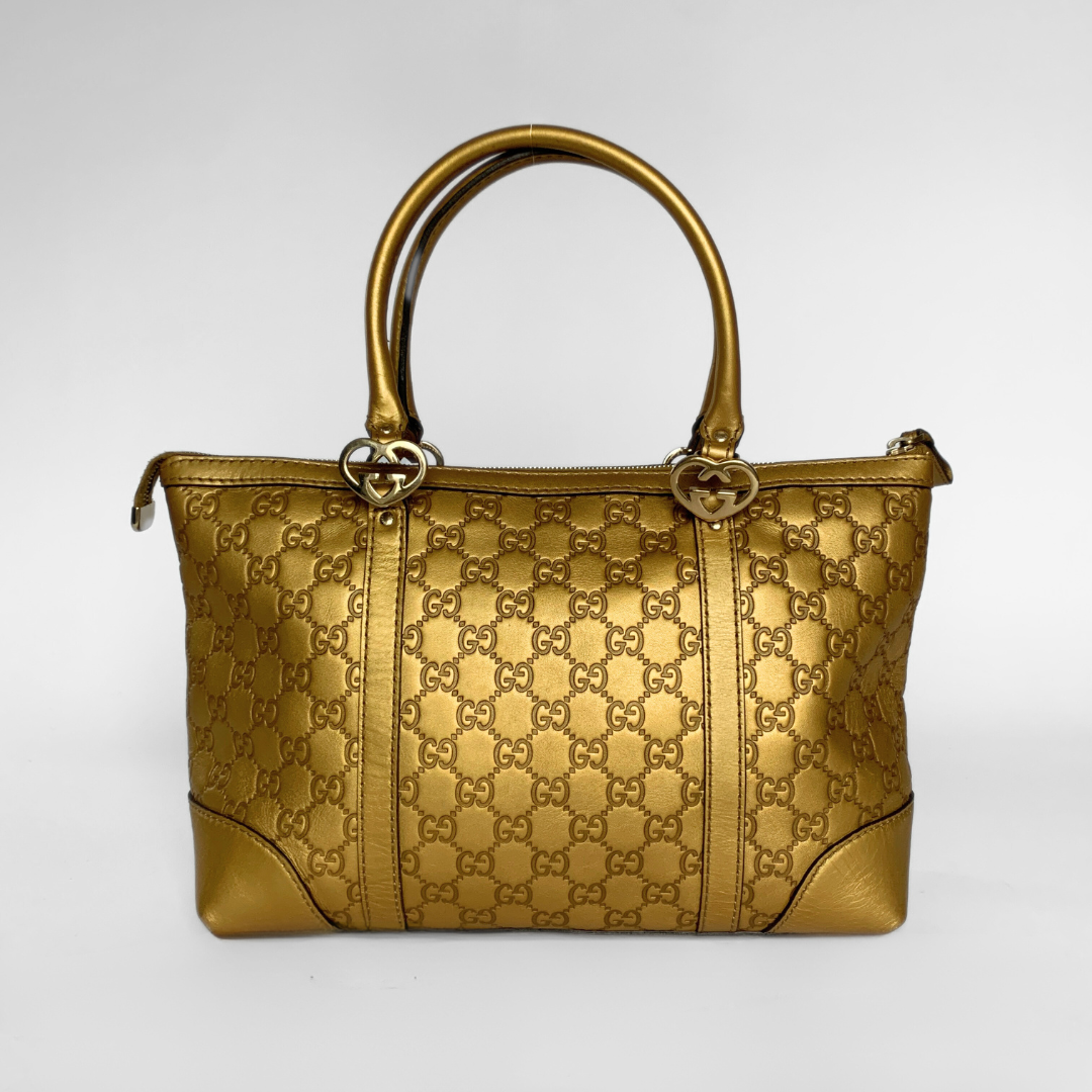 Gucci Gucci Shopper Monogram Leather - Shoppers - Etoile Luxury Vintage