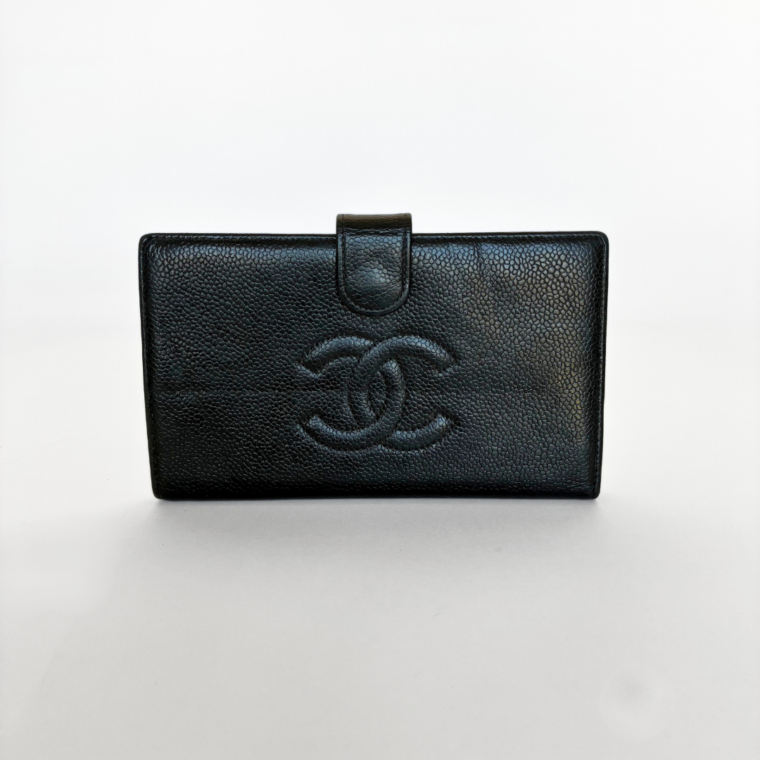 Chanel Wallet Large Caviar Leather