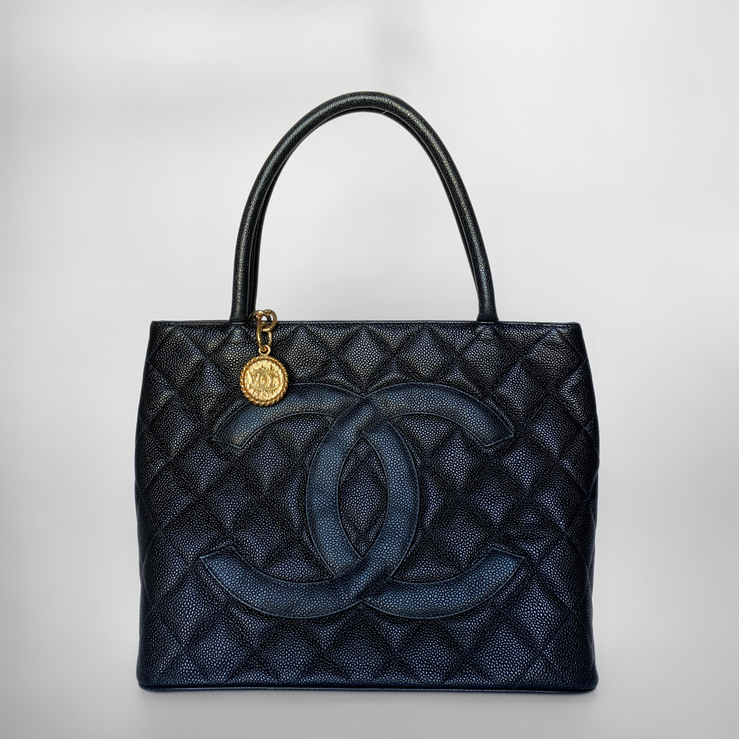 Chanel Medaillon Caviar Leather