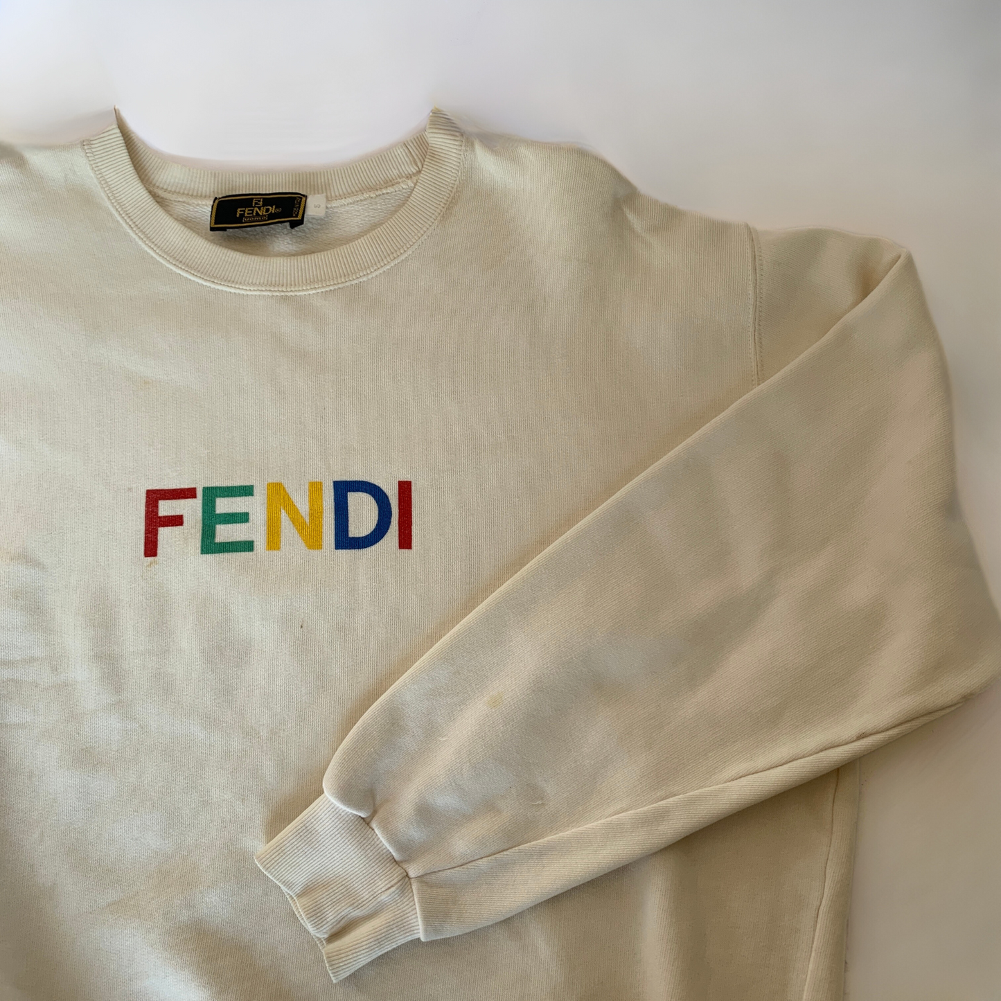 Fendi Fendi Sweater Multicolor Cotton - Clothing - Etoile Luxury Vintage