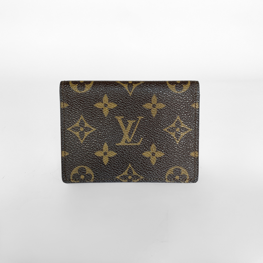 Louis Vuitton Card Case Monogram Canvas